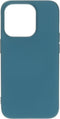 Mobiparts iPhone 15 Pro - Silicone Cover - Soft-touch - Blueberry Blue