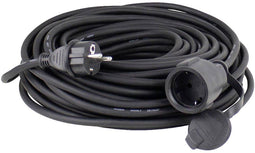 AS Schwabe 60336 Stroom Verlengkabel 16 A Zwart 20.00 m H07RN-F 3G 1,5 mm²