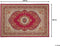 KARAMAN - Laagpolig vloerkleed - Rood - 160 x 230 cm - Polyester