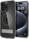 Spigen Ultra Hybrid S MagFit - Soft case - Air Cushion Technologie - Grafiet - iPhone 15 Pro