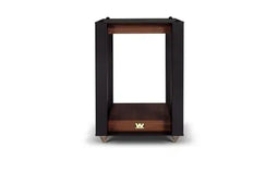 Wharfedale Linton stands – Heritage standaarden – Ideale luisterhoogte – Vinyl opslag - Walnoot (per