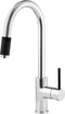 deante Aster BCA_064M Kuchenarmatur, Chrom/Schwarz