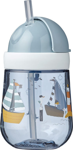 Mepal Mio rietjesbeker Little Dutch - 300 ml - Makkelijk vast te houden - Kinderservies - Sailors Bay