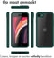 Accezz Hoesje Geschikt voor iPhone SE (2022) / SE (2020) / 8 / 7 Hoesje - Accezz 360° Full Protective Cover - Donkergroen