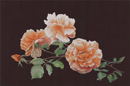 Thea Gouverneur - Borduurpakket met telpatroon - 414.05 - Voorgesorteerde DMC Garens - Just Joey - Zwart Aida - 44 cm x 65 cm - DIY Kit