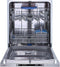Midea SV 4.60 wi - Vaatwasser volledig geïntegreerd 60 cm 14 couverts 8 programma's