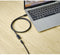 Renkforce RF-4755222 - USB 3.2 Gen2 USB-C verlengkabel 2.00 m - 10 Gbps - Zwart