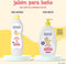 Nenuco - Jabón para Bano Bebe/ baby douchegel- Leche de Almendras/ Amandelmelk -750ML