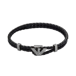 Emporio Armani EGS3322060 - Heren Armband - Staalgrijs - 21 cm
