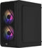 Aerocool CS-107 - ATX Mini-Toren - 3x 120mm FRGB fans - Zwart