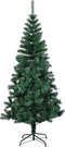 vidaXL - Kunstkerstboom - met - iriserende - uiteinden - 150 - cm - PVC - groen