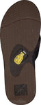 Reef Leather Fanning - Heren Slippers - Maat 37,5 - Bruin