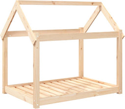 vidaXL - Hondenmand - 101x70x90 - cm - massief - grenenhout