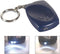 Velleman MK143 - Sleutelhanger-zaklamp - 2 krachtige LEDs - Donkerblauw