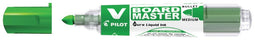 Pilot V-Board Master whiteboardmarker, ronde punt, 2,3 mm, groen 10 stuks