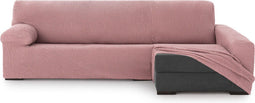 Hoes voor chaise longue met lange armleuning rechts Eysa THOR Roze 170 x 110 x 310 cm