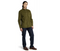 Timberland Corduroy Overhemd – Stretchstof & Borstzak – Donkergroen - Maat 3XL