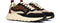 POSH by Poelman CHARLIE - Dames Sneakers - Vetersluiting met comfortabele zool - Zwart met Bordeaux (2025)