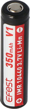 Efest IMR 10440 350mAh 3,7V onbeschermd