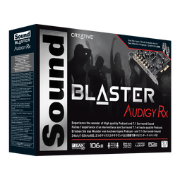 Creative Sound Blaster Audigy Rx - Geluidskaart - 7.1 kanalen - PCI-e x1