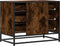 vidaXL - Ladekast - 70x41x56 - cm - bewerkt - hout - gerookt - eikenkleurig