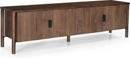 Livingfurn - TV Meubel Beaunan - 210x56x43 cm - Mangohout