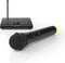 Nedis Draadloze Microfoonset - 1 Kanaal - 1 Microfoon - Cardioïde - 40 Hz - 15 kHz - 1500 Ohm - -97 dB - Volumebediening - Zwart