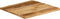 vidaXL - Tafelblad - met - natuurlijke - rand - 60x60x3,8 - cm - massief - mangohout
