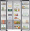 Samsung Bespoke Series 6 RS70F - Amerikaanse koel-vriescombinatie - Total No Frost - Zwart