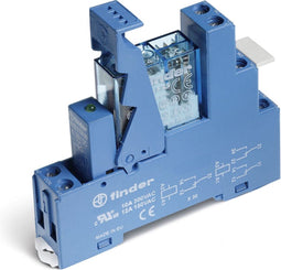 Finder 49.61.9.012.0050 Relaismodule Nominale spanning: 12 V/DC Schakelstroom (max.): 16 A 1x wisselcontact 1 stuk(s)