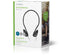 Nedis HPWD1105BK - On-ear koptelefoon met nekband - Ergonomisch en lichtgewicht - Zwart
