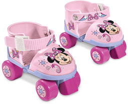 Mondo Minnie Mouse - Rolschaatsen met Beschermset - Verstelbaar (maat 22-29) - Roze (set)