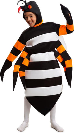 VIVING COSTUMES / JUINSA - Tijgermug kostuum voor kinderen - 110/116 (5-6 jaar) - Kinderkostuums