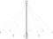 vidaXL - Kerstboomverlichting - 400 - LED's - binnen/buiten - 2,5 - m - meerkleurig