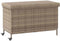 vidaXL - Tuinbox - met - wielen - 110x55x73 - cm - poly - rattan - grijs