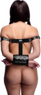Strict Arm Binder Bondage Harnas Met Boeien