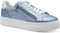 Tamaris Essentials - Dames Sneakers - Comfortabele pasvorm - Lichtblauw-metallic - Maat 40