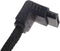 SilverStone CP08 - SATA 600 Kabel - 0.50 m - Haakse aansluiting - Zwart