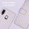 iMoshion Hoesje Geschikt voor Samsung Galaxy A20e Hoesje Met Pasjeshouder - iMoshion Design Bookcase smartphone - Paars / White Daisy