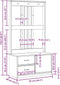 vidaXL - Halboom - SANDENS - 87x40x159,5 - cm - massief - grenenhout