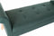 Kruk DKD Home Decor 8424001795512 Natuurlijk Hout Polyester Groen (130 x 44 x 69 cm)