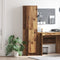 vidaXL - Hoge - Kast - in - Oud - Hout - – - 35x39x168 - cm, - Geengineerd - Hout
