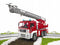 Bruder MAN Brandweerwagen - Speelgoedvoertuig - Draailadder waterpomp licht- en geluidsmodule - Rood
