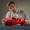 UNIDRAGON Houten 3D Puzzel Voor Volwassenen Woosaic - Stallion GT Rood - 248 stukjes - 25,5x11x7,5 cm