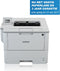 Brother HL-L6400DW - Laserprinter - Draadloos - 52 ppm - Wit