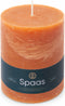 SPAAS Rustieke Pillarkaars ± 95 branduren Oranje