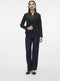 VERO MODA VMJULIA LS BLAZER - Dames Blazer - Aangesloten met knoopsluiting - Zwart