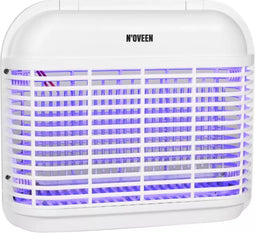 NOVEEN - Insectenlamp IKN920 LED | Veilig en Chemievrij | Werkgebied tot 100 m² | Energiezuinig en Gemakkelijk met Vuurvast ABS Materiaal