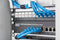 Digitus DN-91420 - Patchpanel - Geschikt voor Keystone-modules - Zwart (RAL 9005)