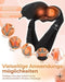 MASSAGEWERK® Shiatsu - Elektrisch nekmassageapparaat - Warmtefunctie 4D-massage - Zwart